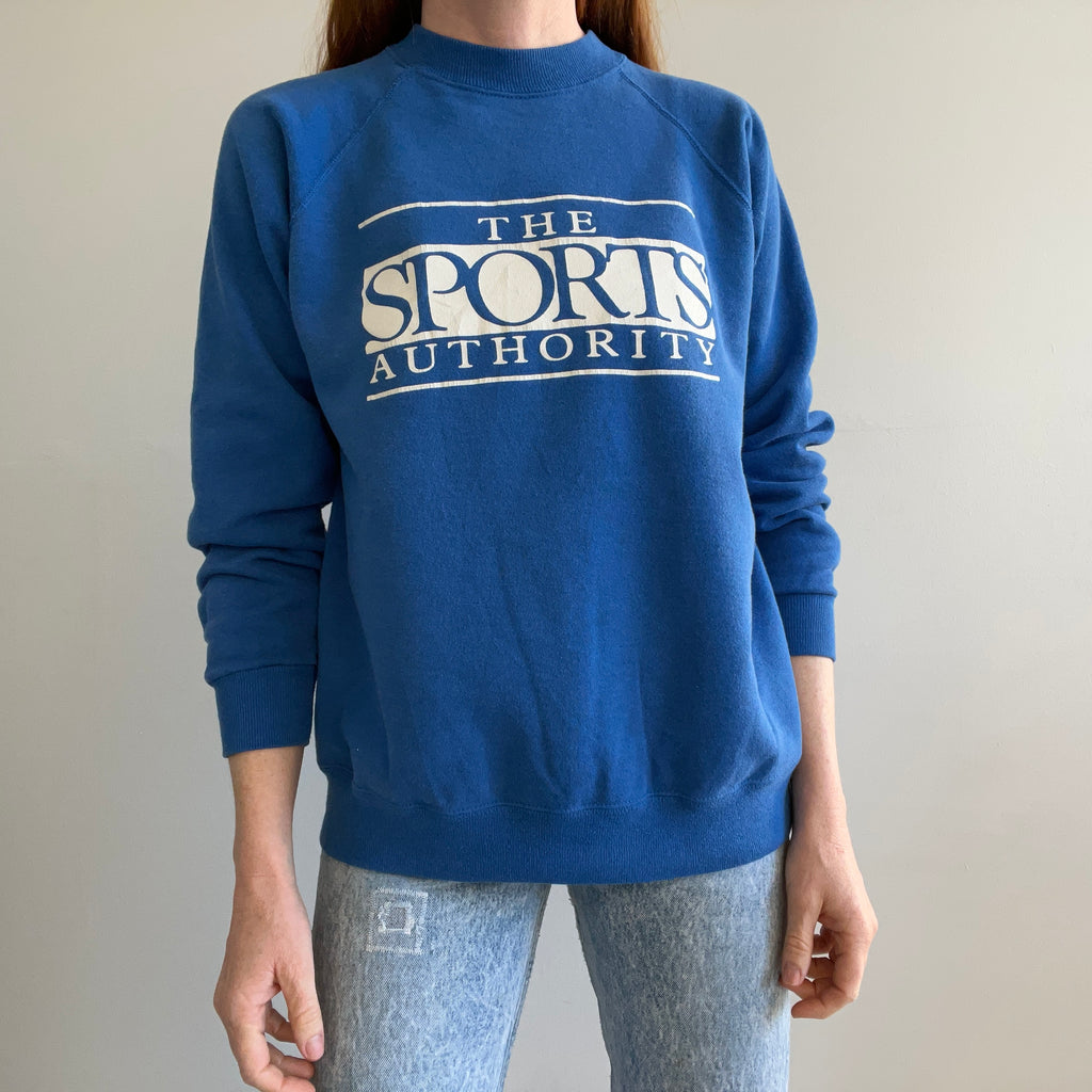 1990s Front and Back The Sports Authority Sweatshirt