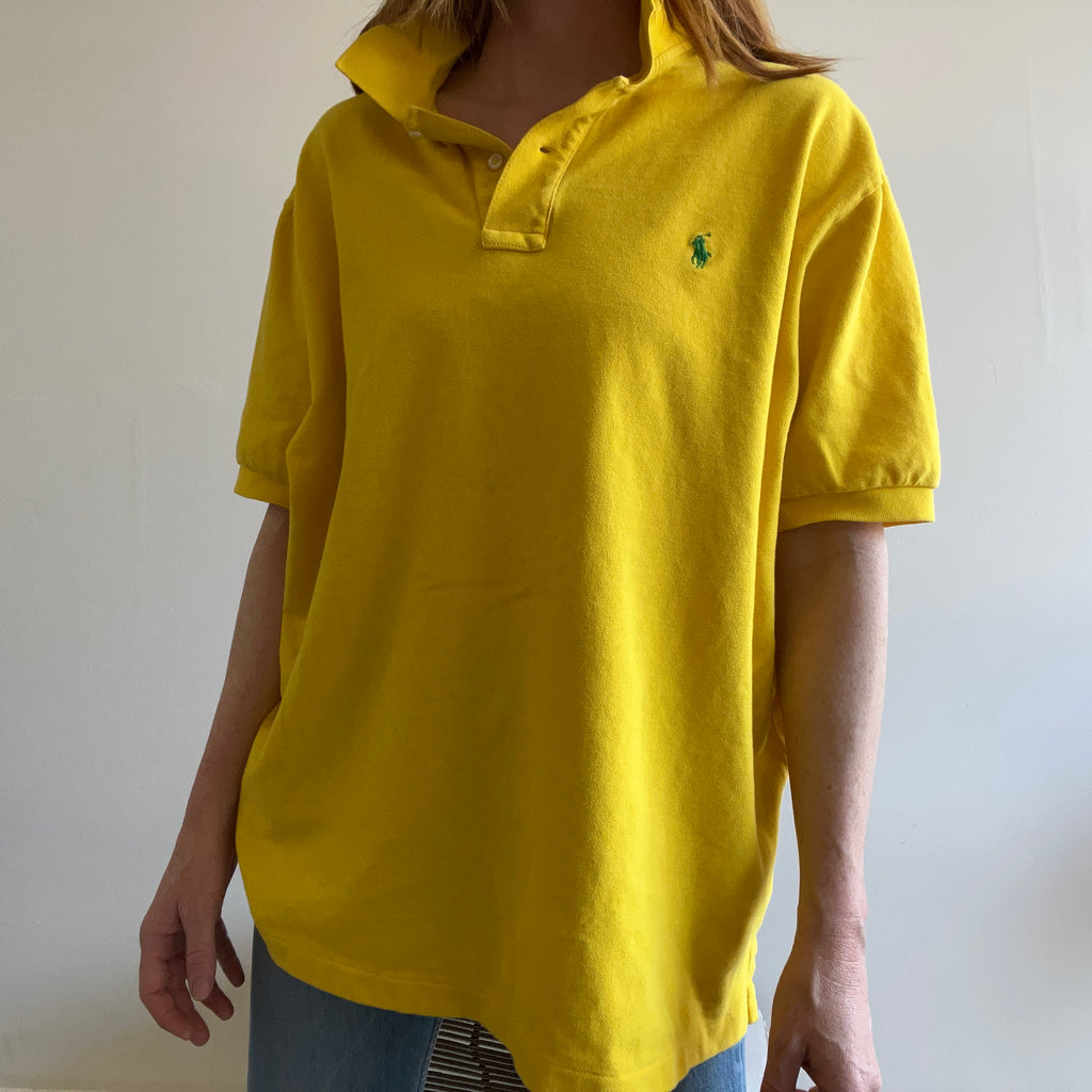 ralph lauren yellow shirt