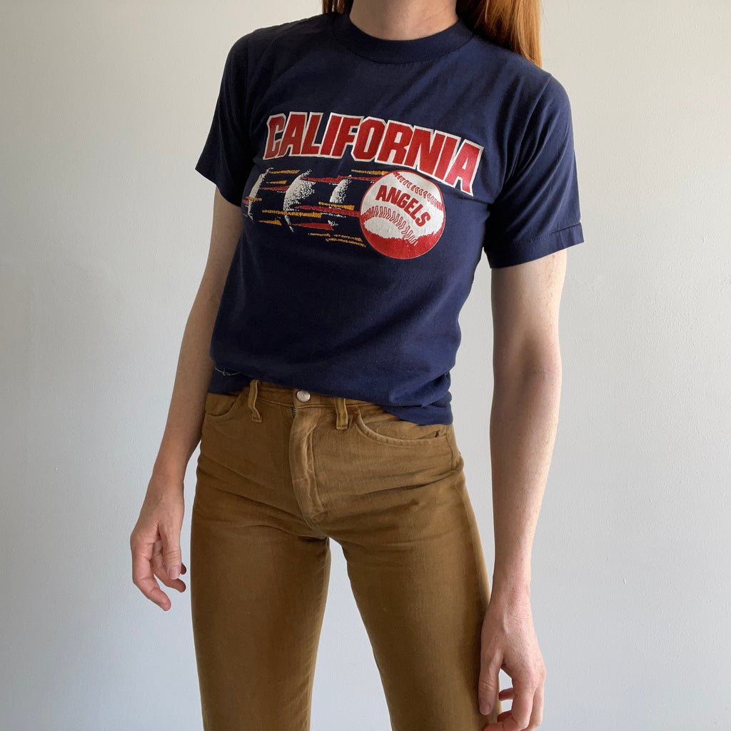 1980s California Angels Baseball T-Shirt