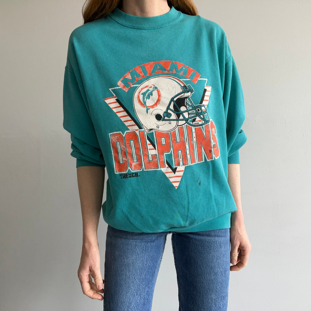 Miami Dolphins Sweatshirt Vintage 