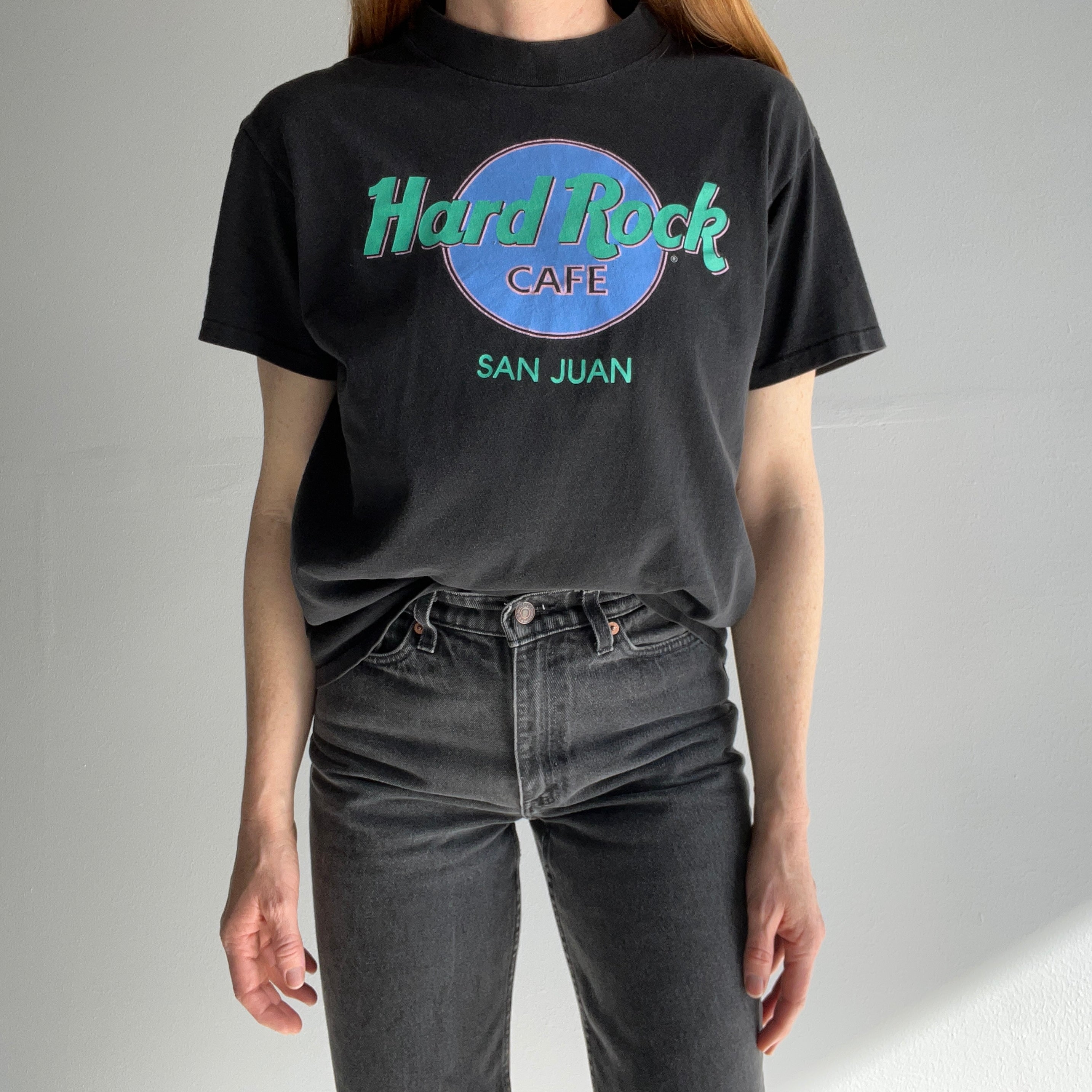 1980/90s San Juan Hard Rock Cafe Cotton T-Shirt