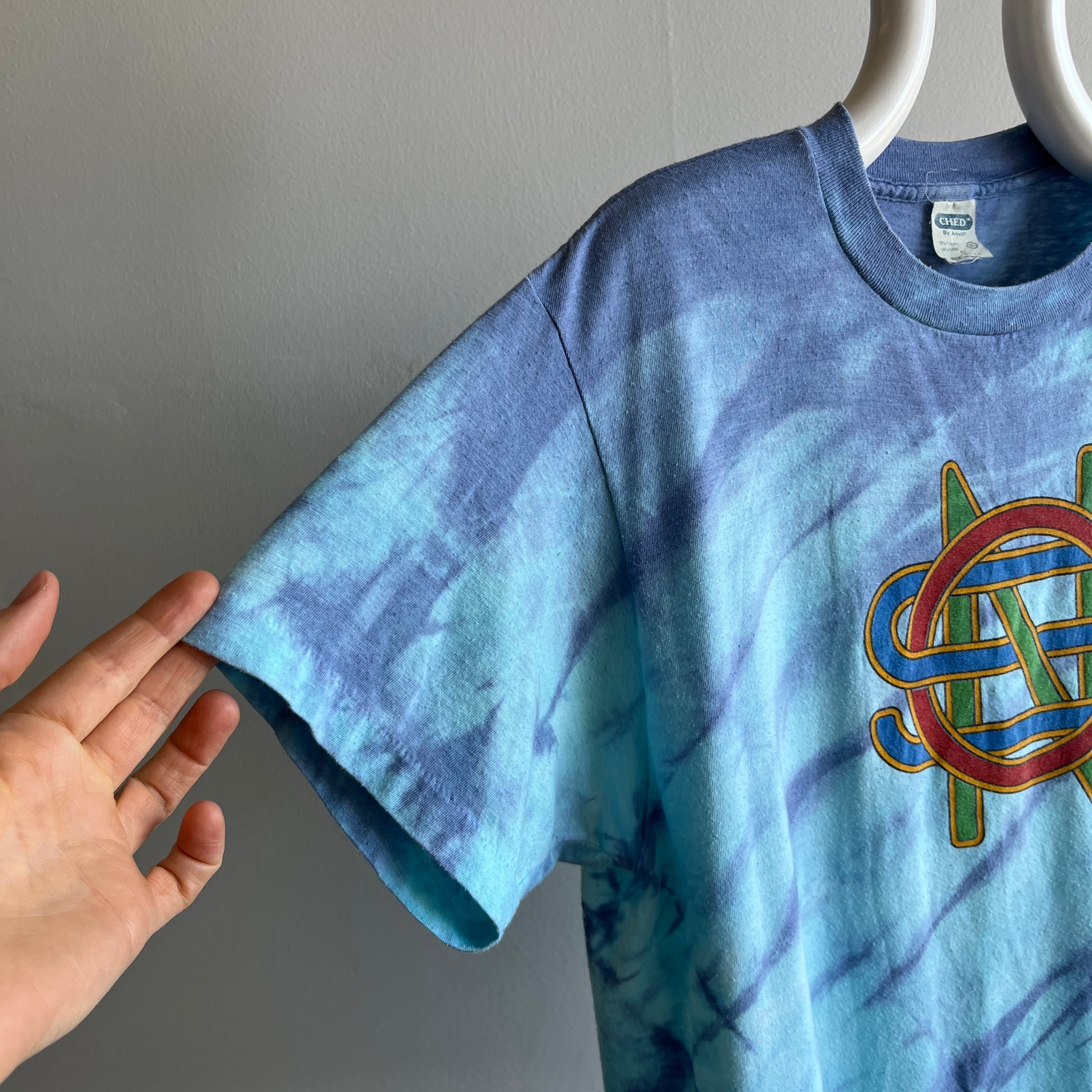 1970s Crosby, Stills and Nash Tie Dye T-Shirt