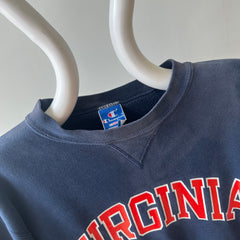 1980s University of Virginia USA Made Champion Sun Faded Sweatshirt
