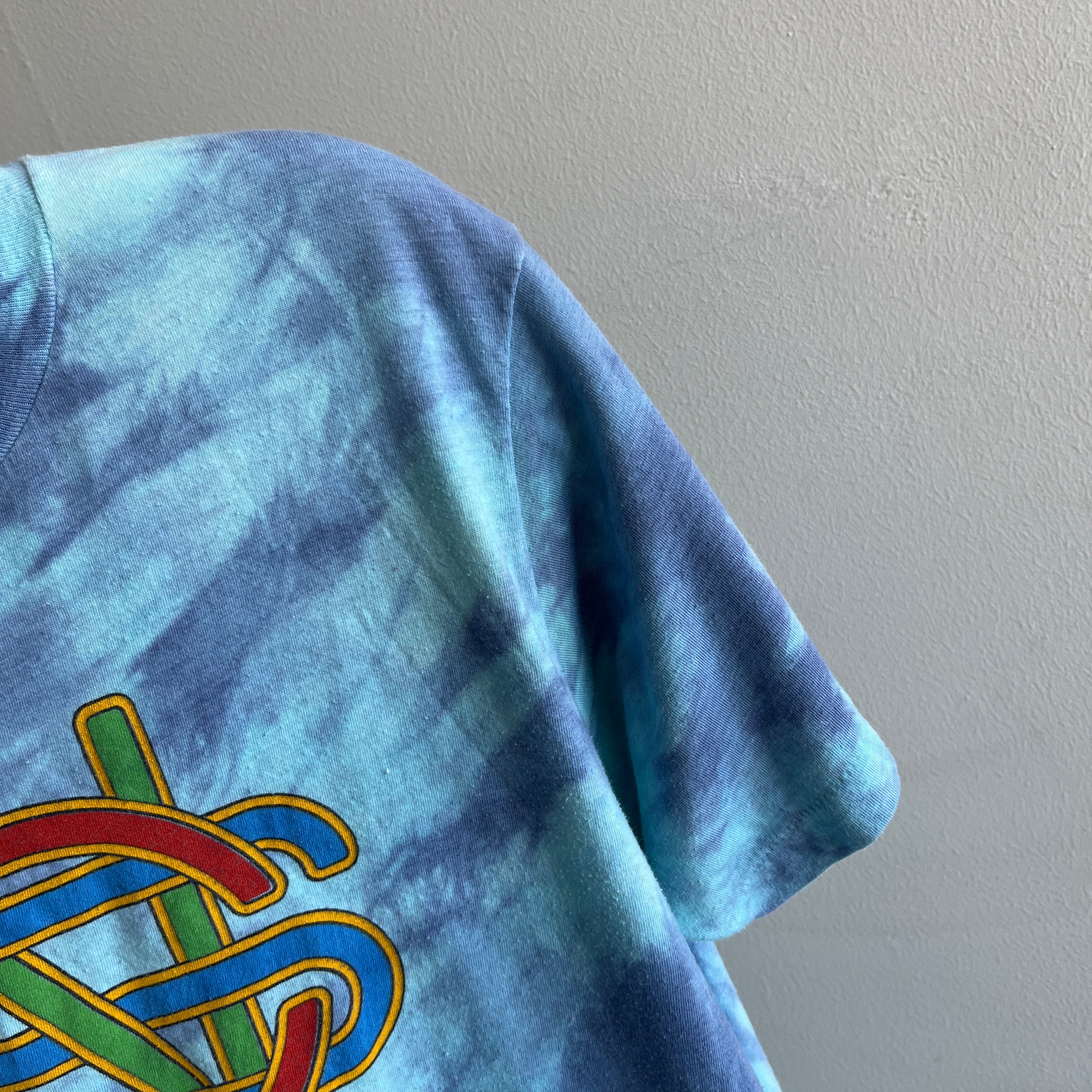 1970s Crosby, Stills and Nash Tie Dye T-Shirt