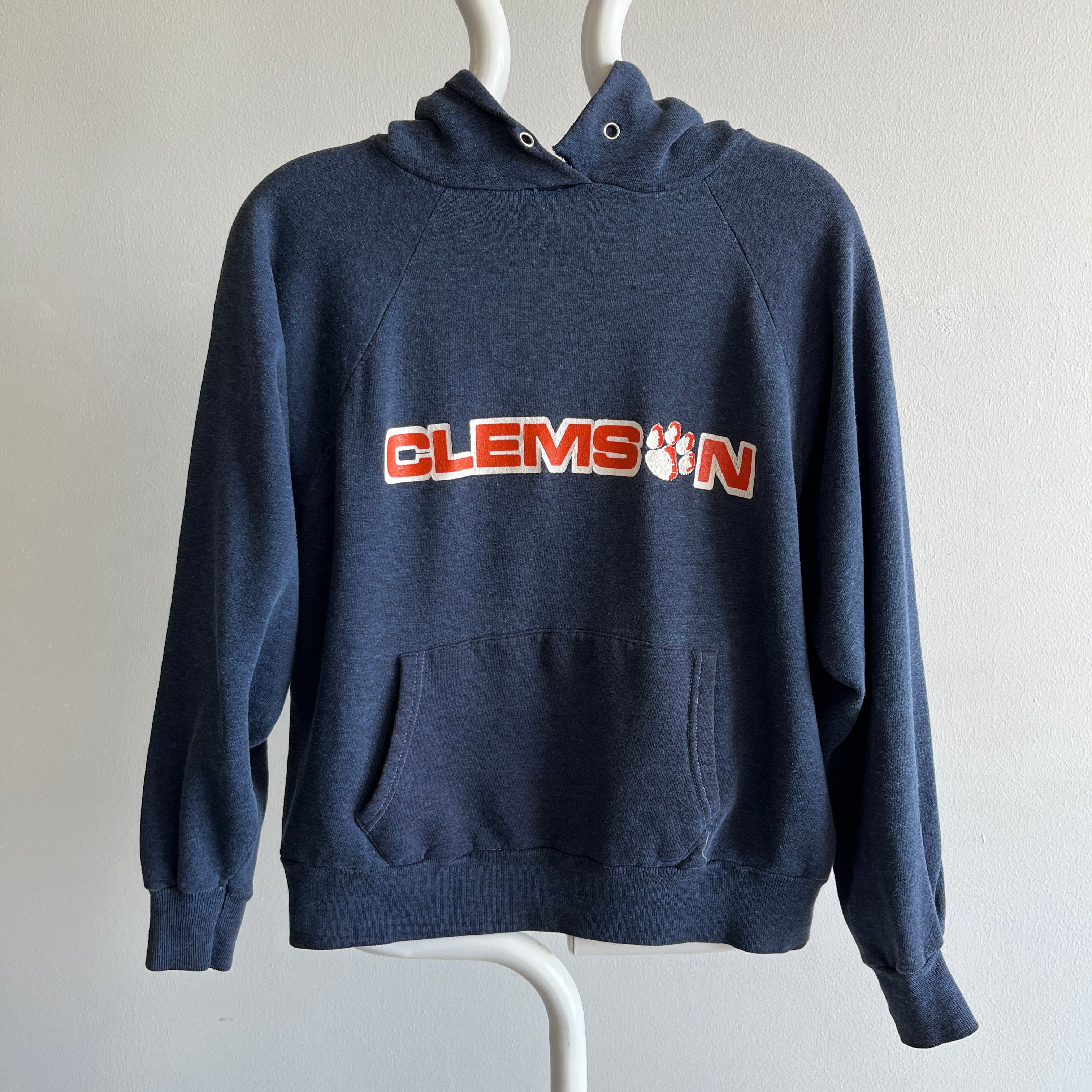 1980s Clemson Tigers Smaller Sized Super Soft Hoodie