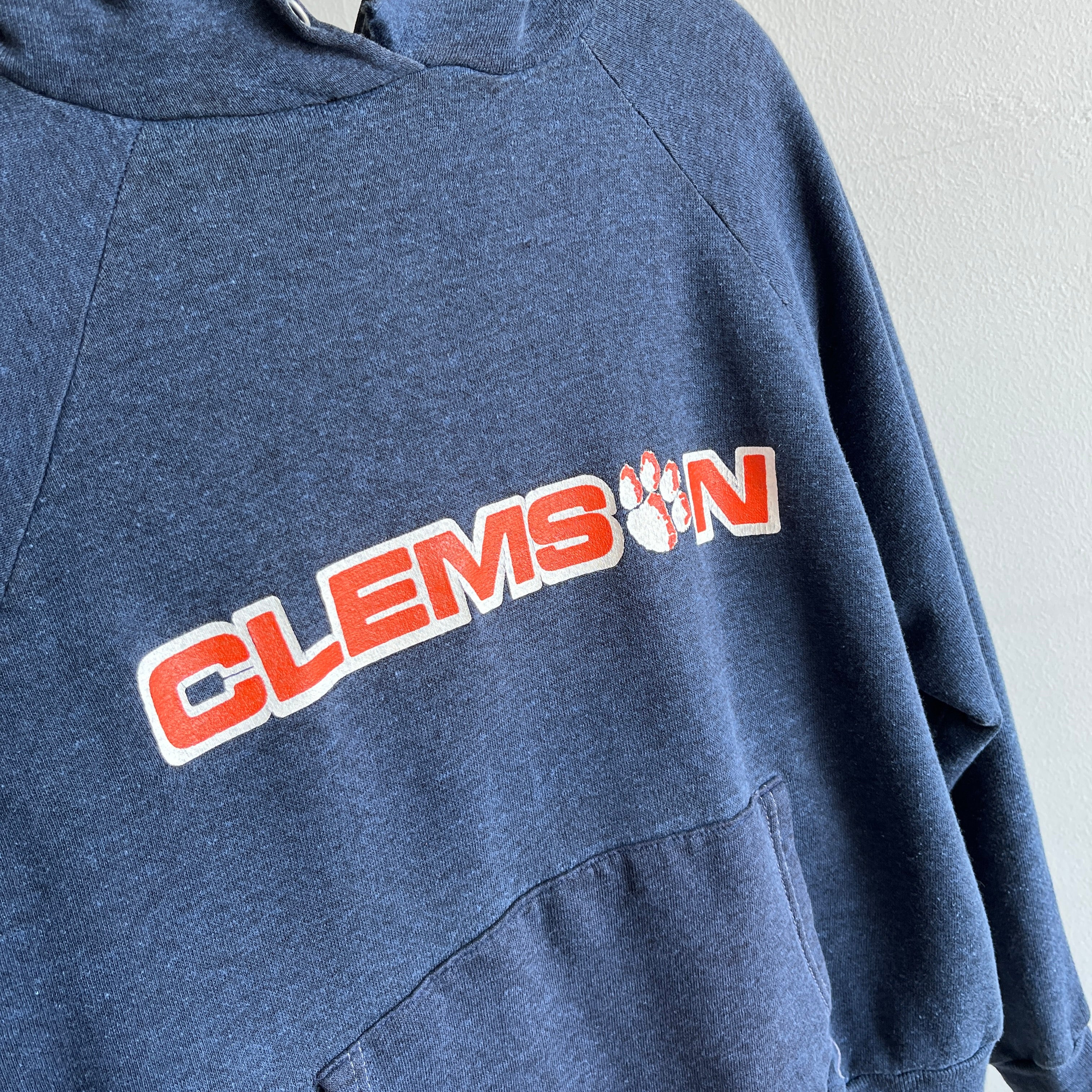 1980s Clemson Tigers Smaller Sized Super Soft Hoodie