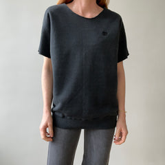 1980s Black Cut Off Olympics Sweatshirt