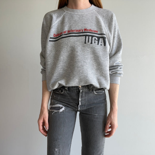 1980s University of Georgia College of Veterinary Medicine Sweatshirt