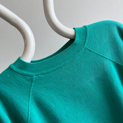 1990s HHW Teal Raglan Sweatshirt