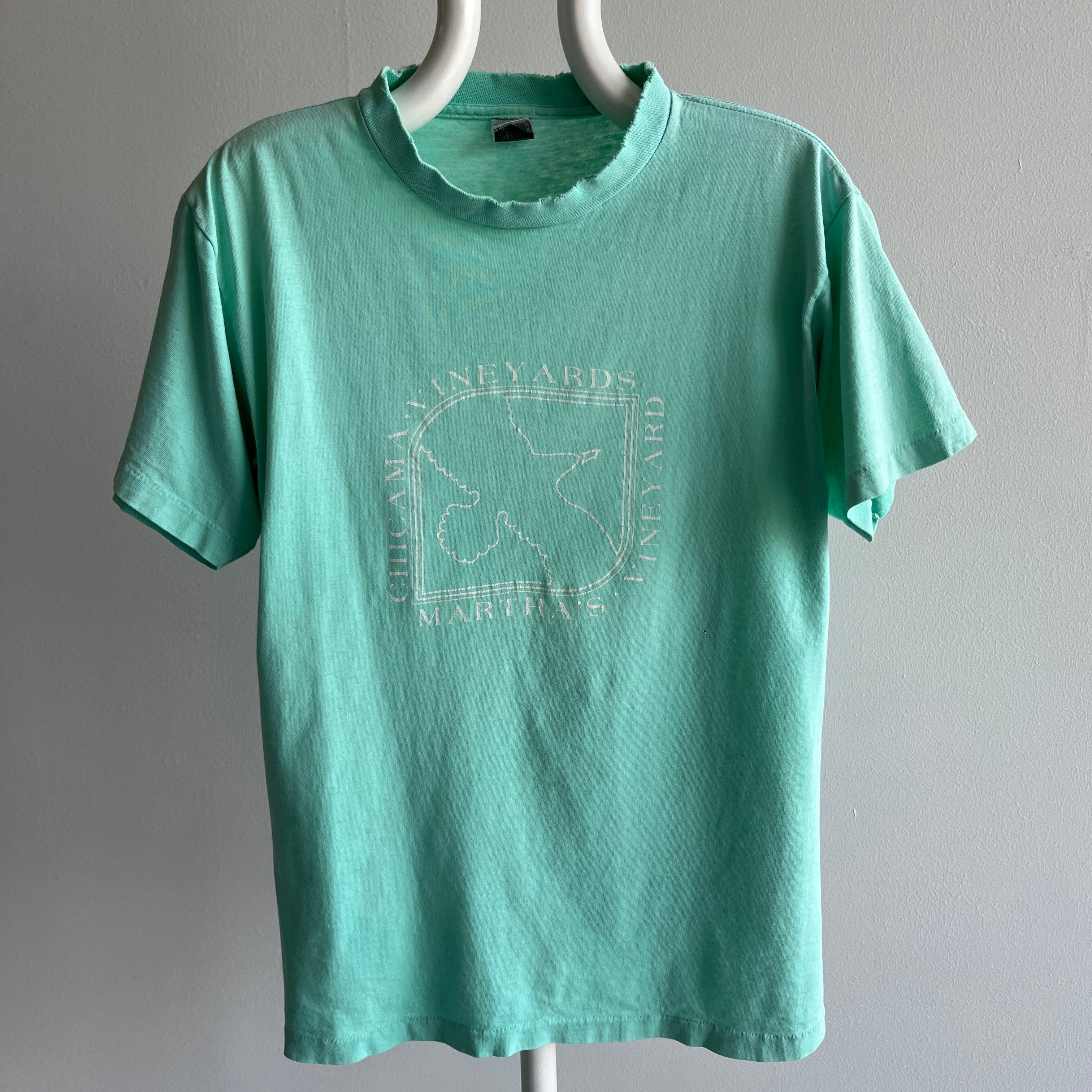 1980s Chicama Vineyards Tattered T-Shirt (So Good)