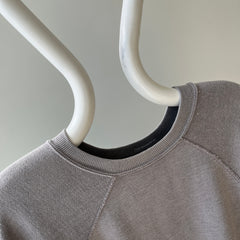 1970/80s Soft as Cashmere Faded Gray Beautiful Luxury Sweatshirt - Don't Care If It Doesn't Sell :)