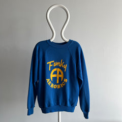 1980s Funky Aerobics Sweatshirt - !!!!