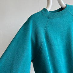 1990s HHW Deep Teal Raglan Sweatshirt