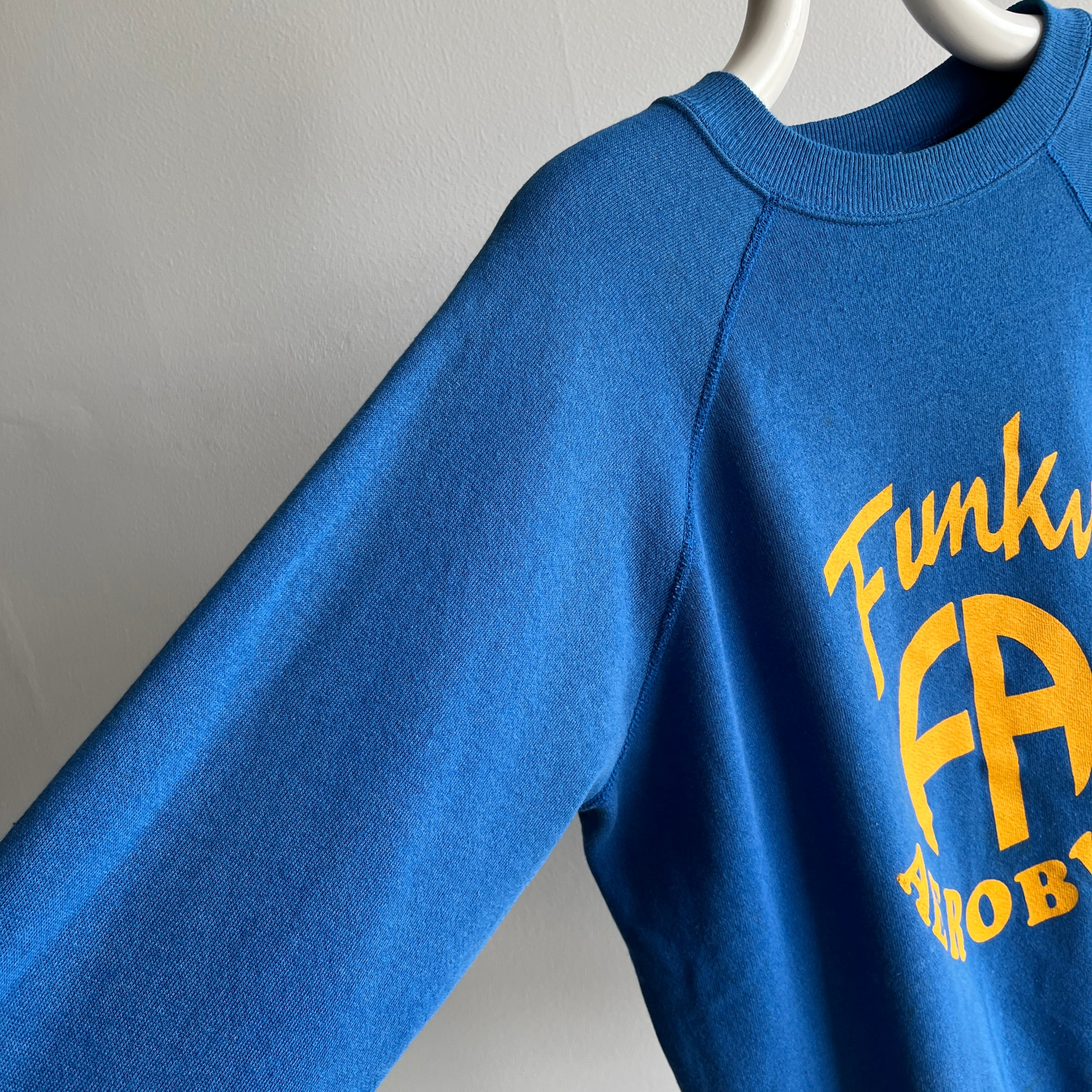 1980s Funky Aerobics Sweatshirt - !!!!