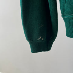 1970s Green Zip Up Hoodie - RARE!!!