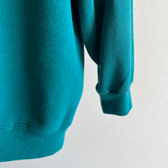 1990s HHW Deep Teal Raglan Sweatshirt