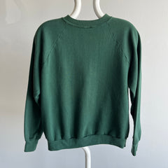 1970/80s Forest Green Faded Sportswear Raglan (These are the best)