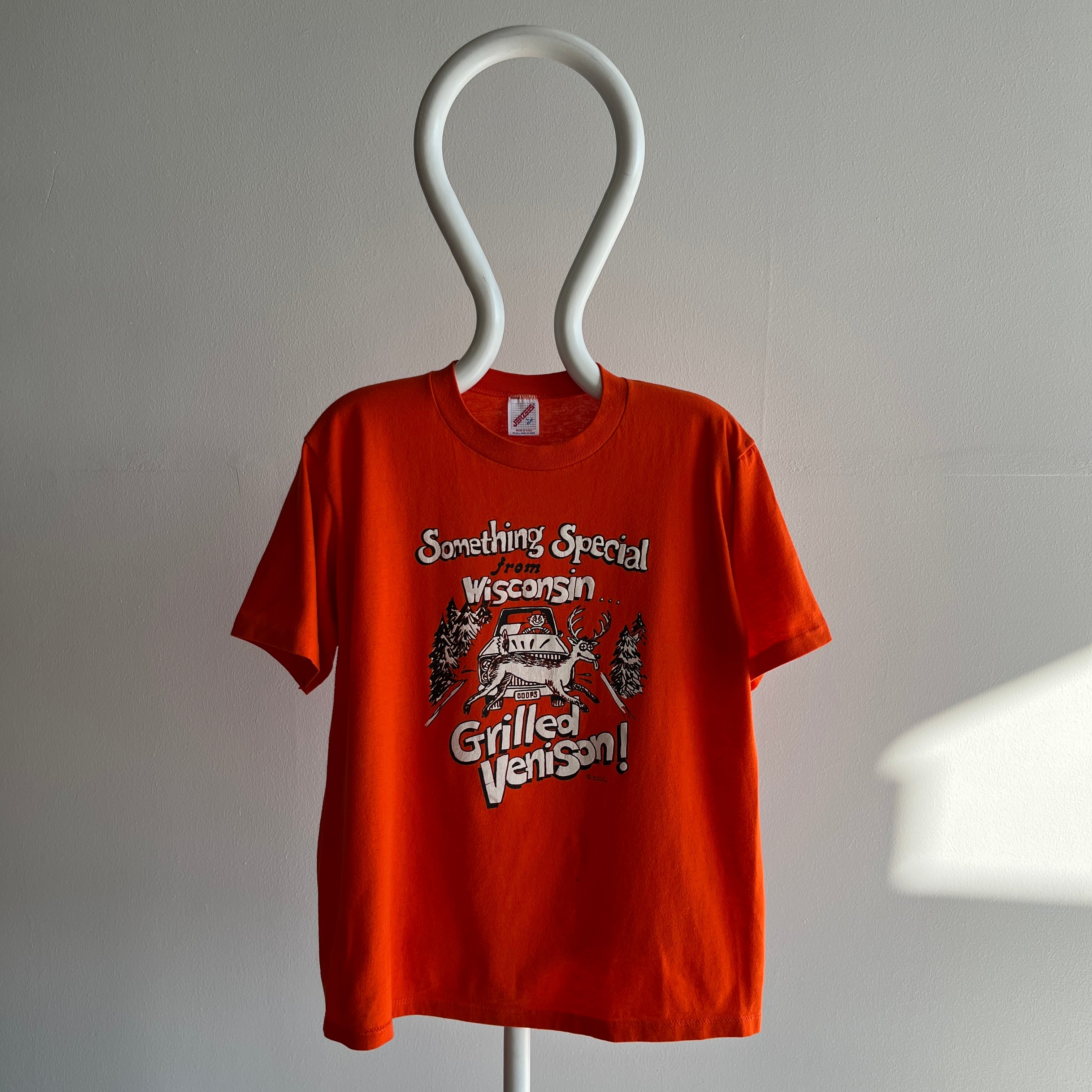 1980s Something Special From Wisconsin Awful 80s Humor T-Shirt