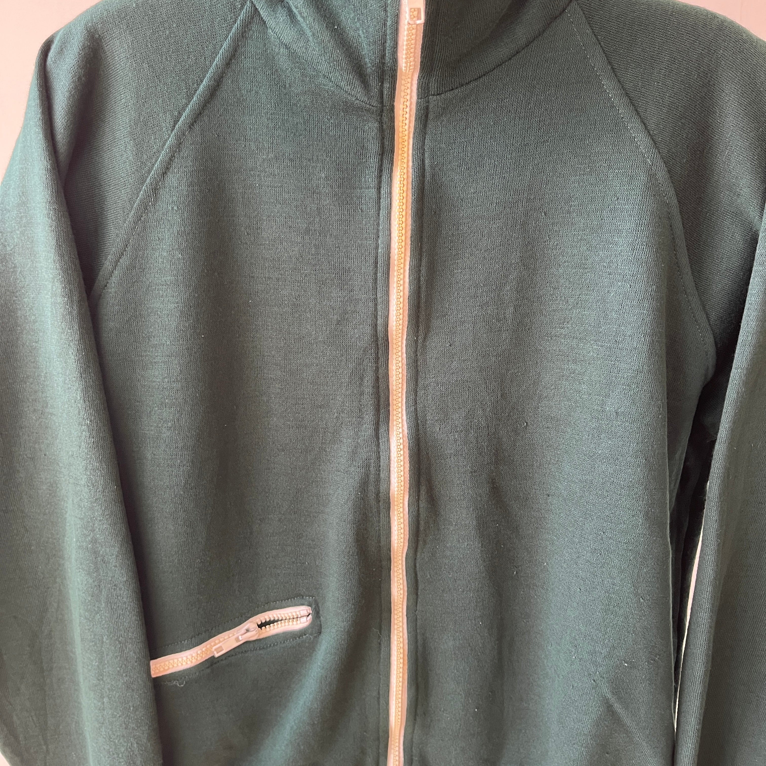 1970s Track Jacket Style Sweatshirt