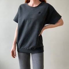 1980s Black Cut Off Olympics Sweatshirt