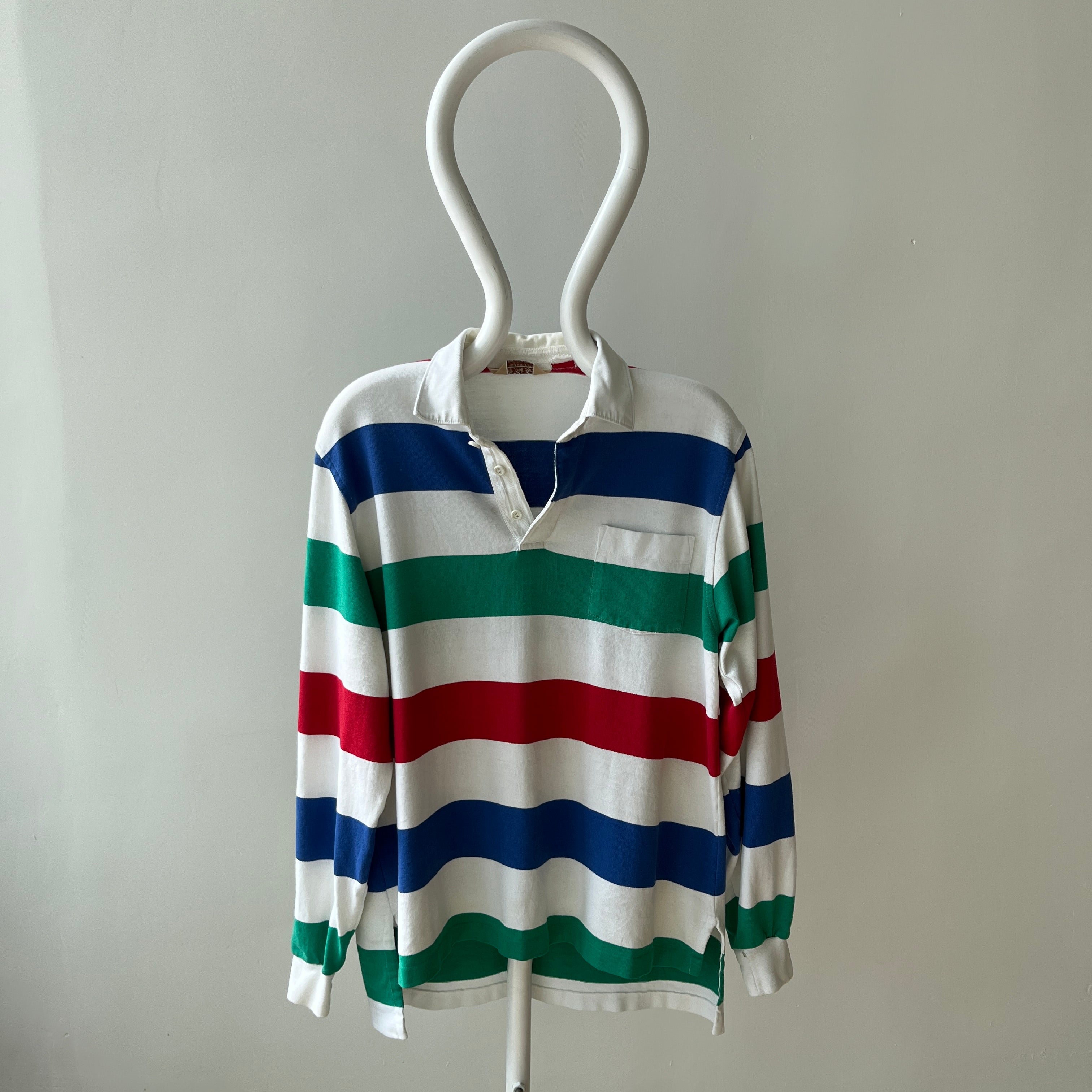 1980s Striped Pocket Rugby !!!