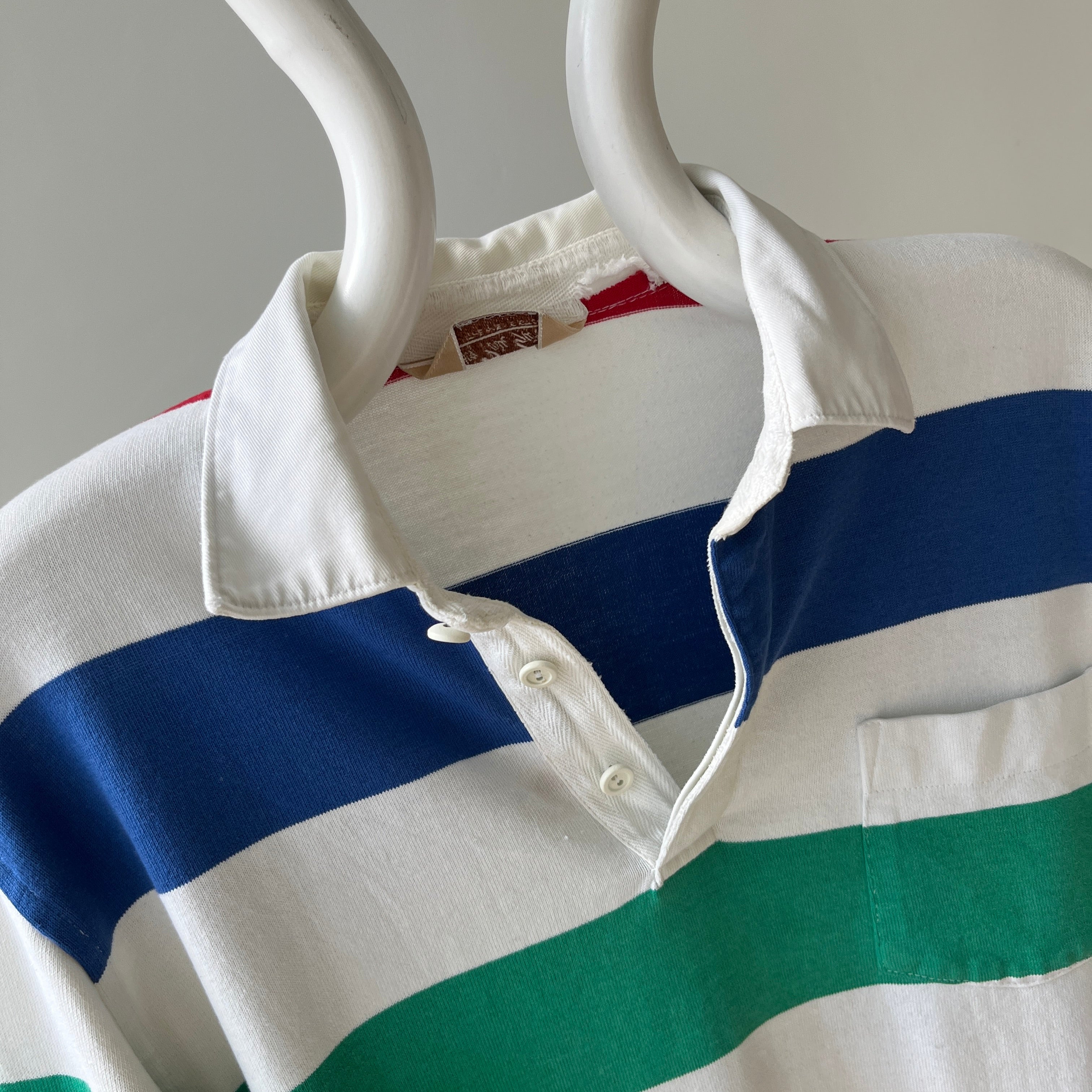 1980s Striped Pocket Rugby !!!