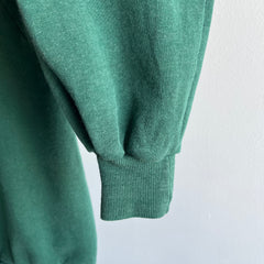 1970s Adorable Forest Green Turtleneck Sweatshirt - THE BEST