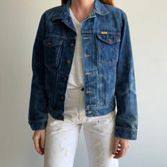 1980s Rustler Denim Jacket with the Coolest Fading