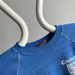 1980/90s Cambridge University Soft and Slouchy Raglan Sweatshirt