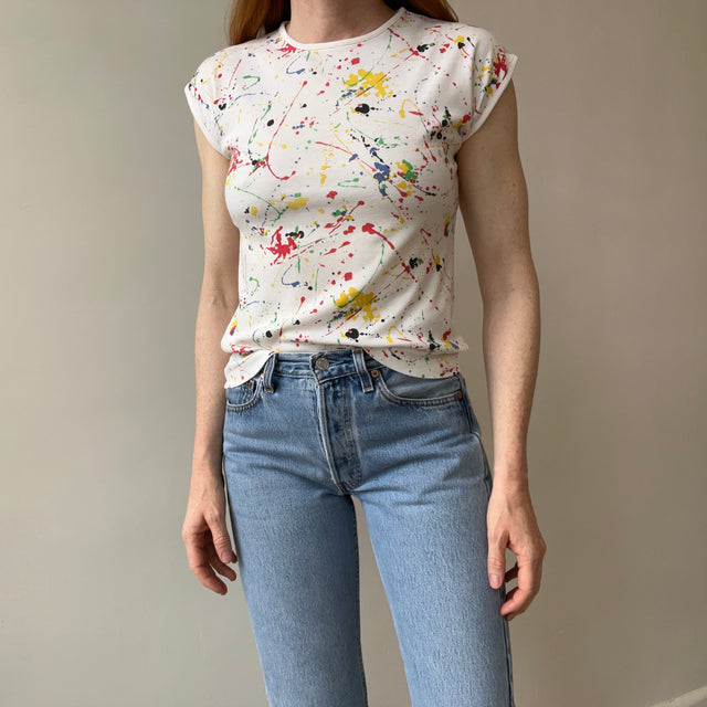 1970/80s Splatter Paint Baby T-Shirt