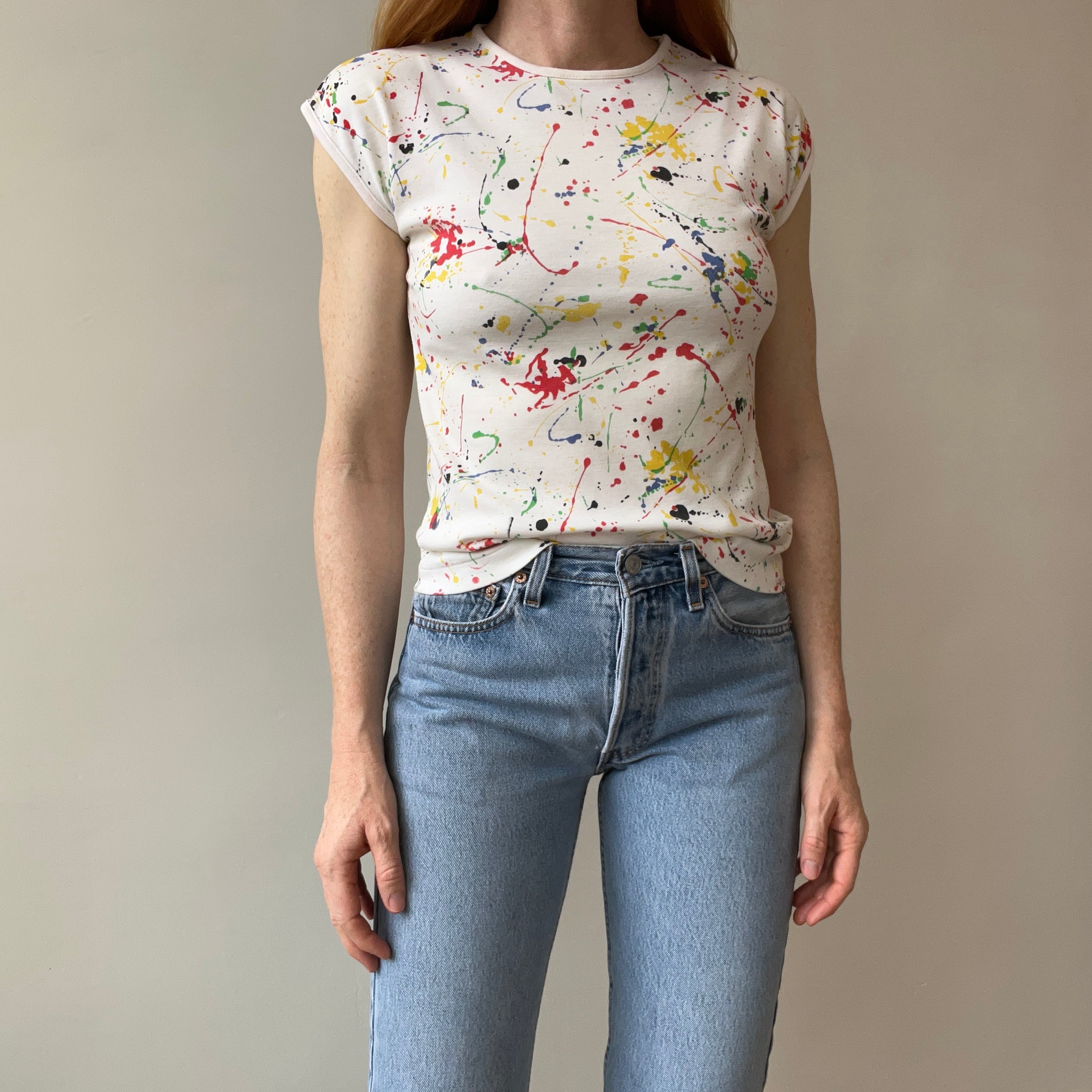 1970/80s Splatter Paint Baby T-Shirt