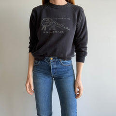 1970s Faded and Mended Neewollah (Halloween Backwards) Celebration Sweatshirt - RAD