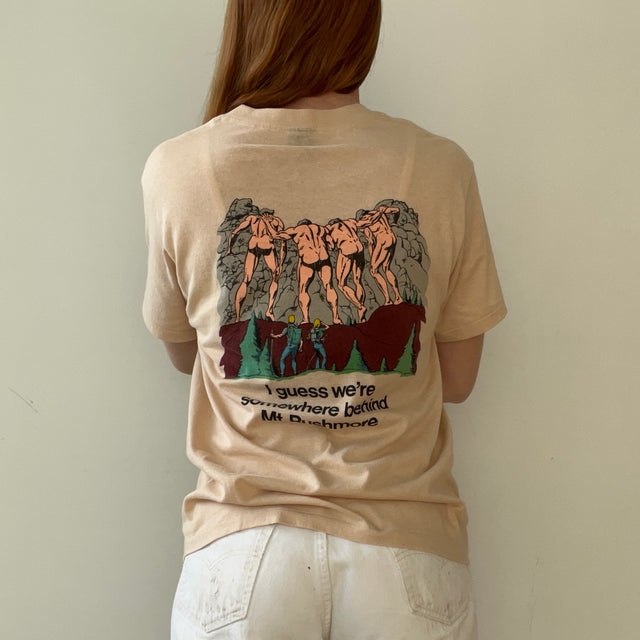 1980s Mount Rushmore Black Hills South Dakota T Shirt - THE BACKSIDE