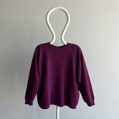 1990s HHW Eggplant Purple Sweatshirt