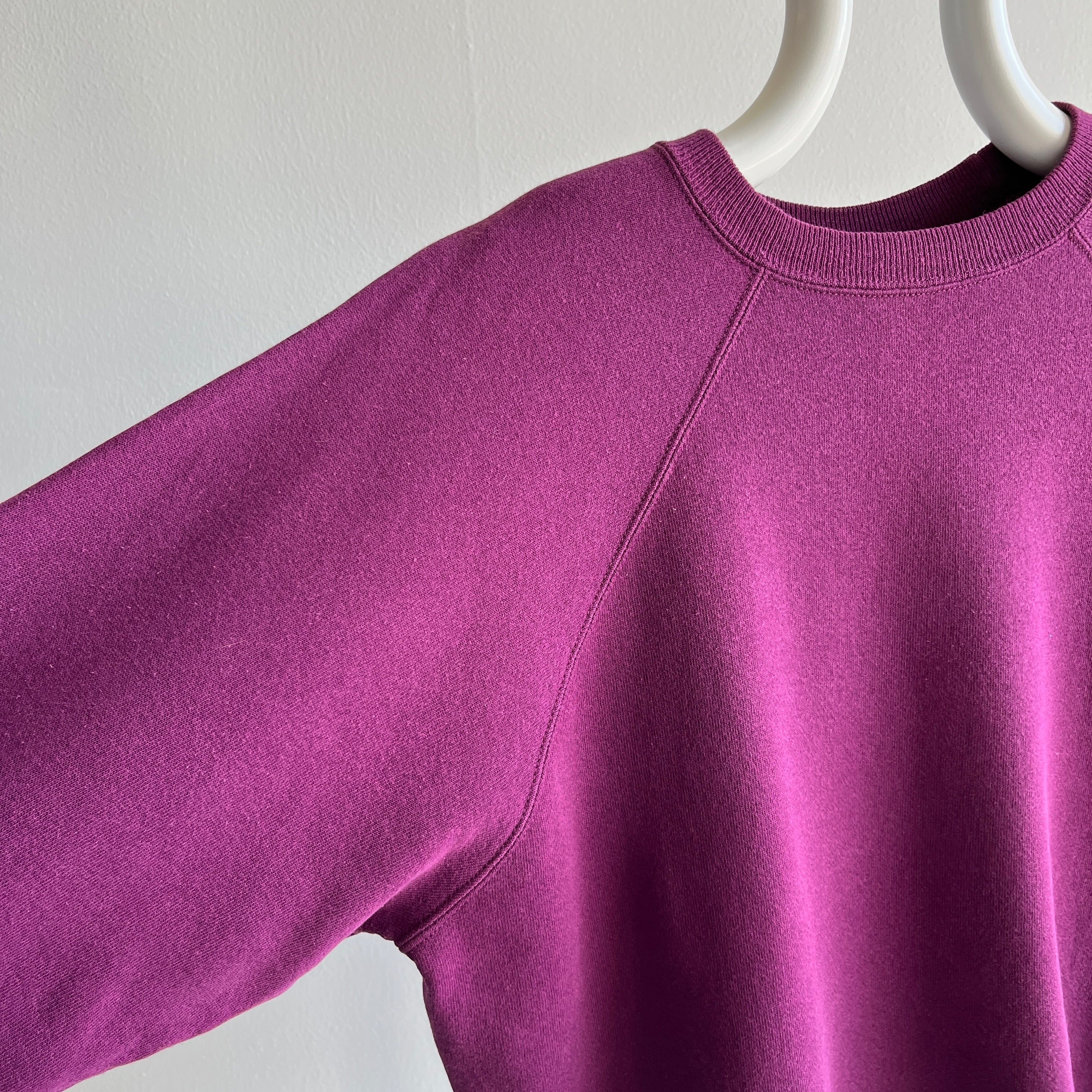 1990s HHW Eggplant Purple Sweatshirt