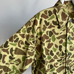 1970s Barely Worn Bright Camo Chore Coat/Jacket