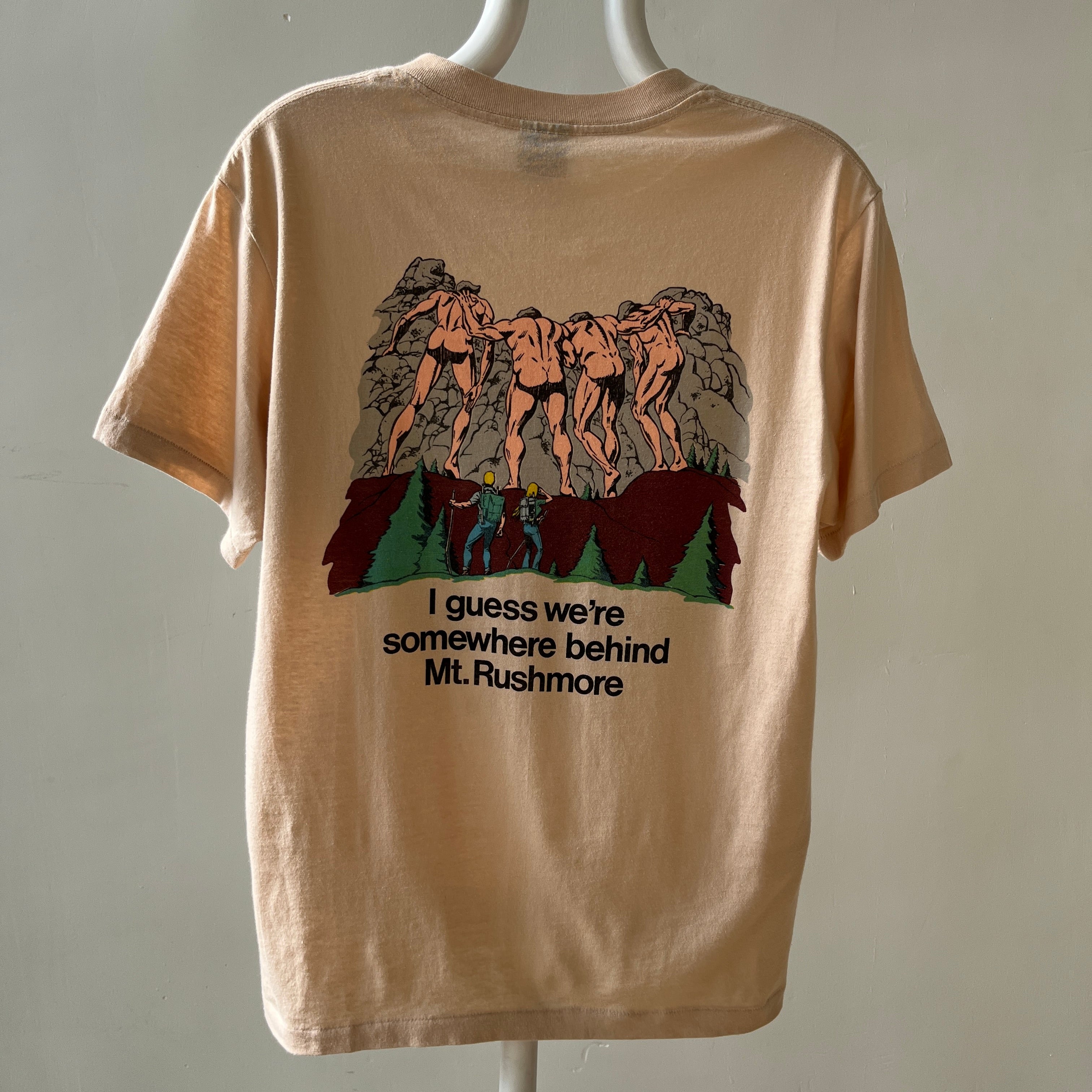 1980s Mount Rushmore Black Hills South Dakota T Shirt - THE BACKSIDE