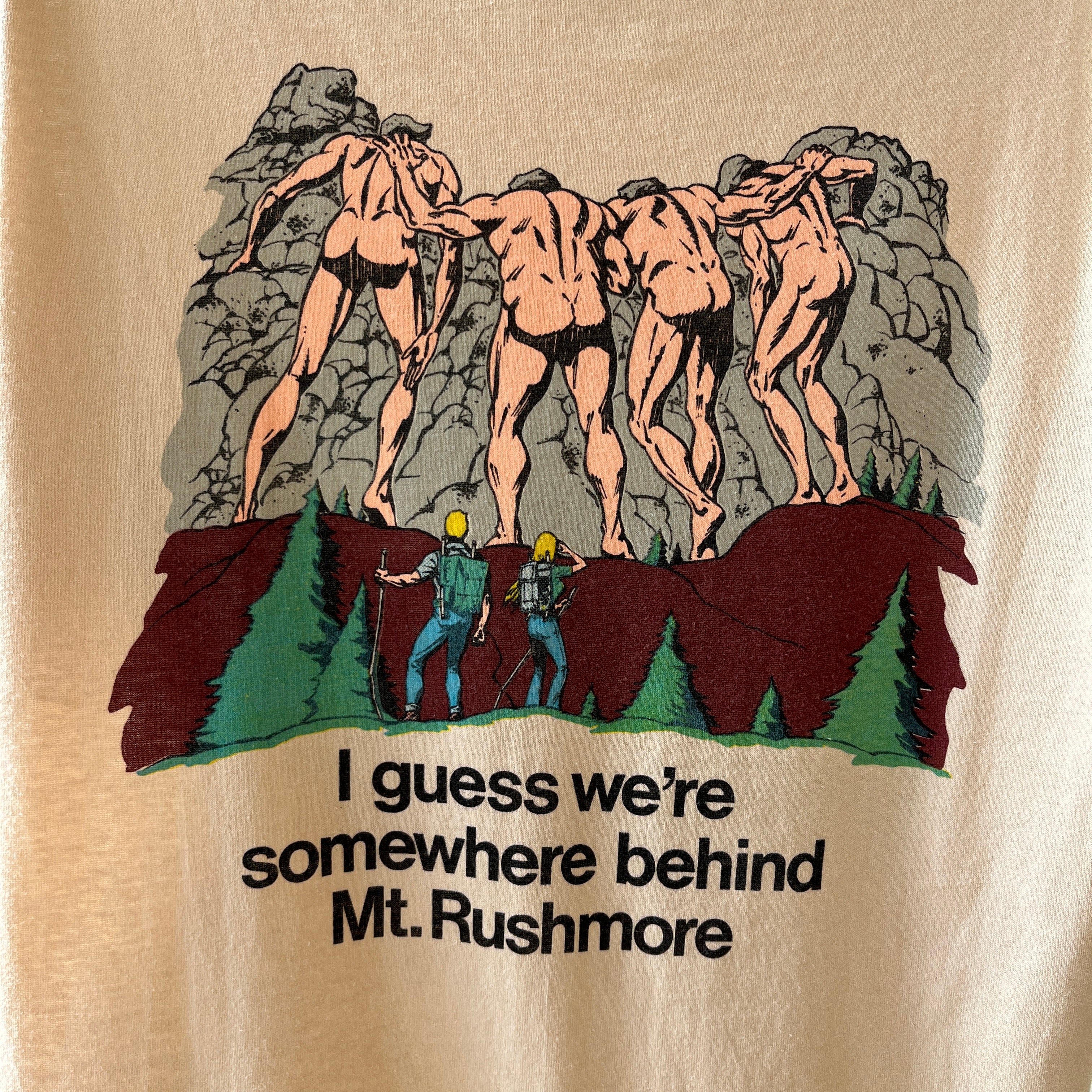 1980s Mount Rushmore Black Hills South Dakota T Shirt - THE BACKSIDE