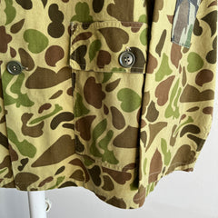 1970s Barely Worn Bright Camo Chore Coat/Jacket