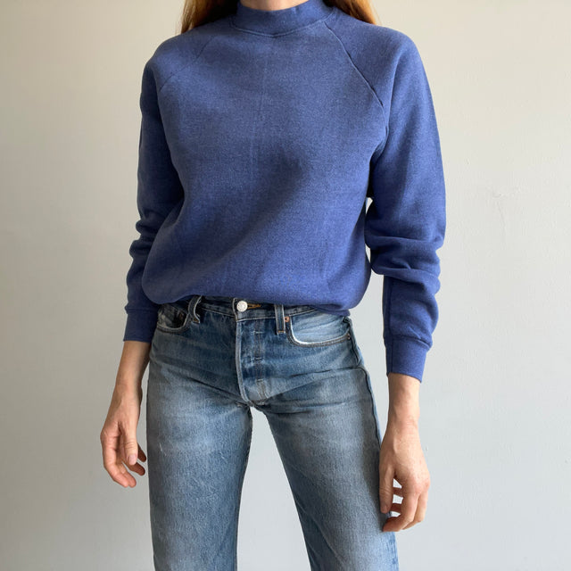 1980s Heather Blue FOTL Smaller Sized Sweatshirt