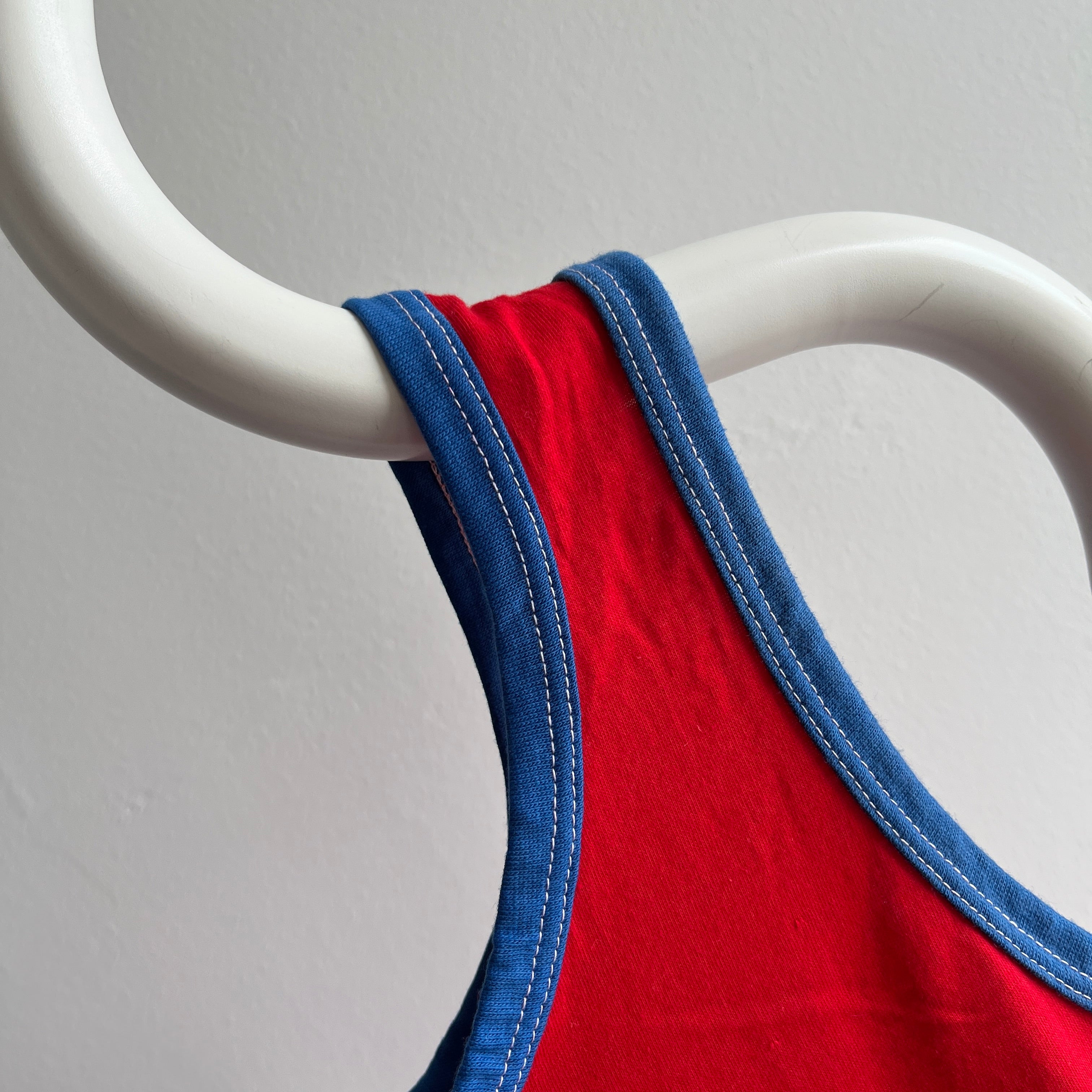 1970's Red, White, and Blue Tank Top