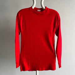 1970s Soft Red Thermal