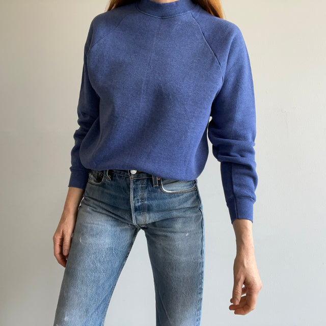 1980s Heather Blue FOTL Smaller Sized Sweatshirt