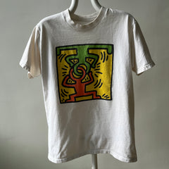 1998 Keith Haring SF Museum of Modern Art Cotton T-Shirt (Front and Back)