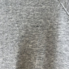 1980s Blank Grey Sweatshirt