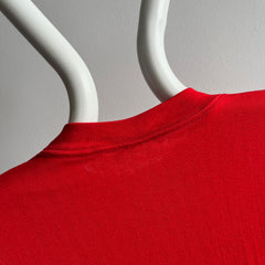 1970s Soft Red Thermal