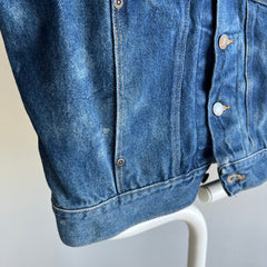 1980s Rustler Denim Jacket with the Coolest Fading