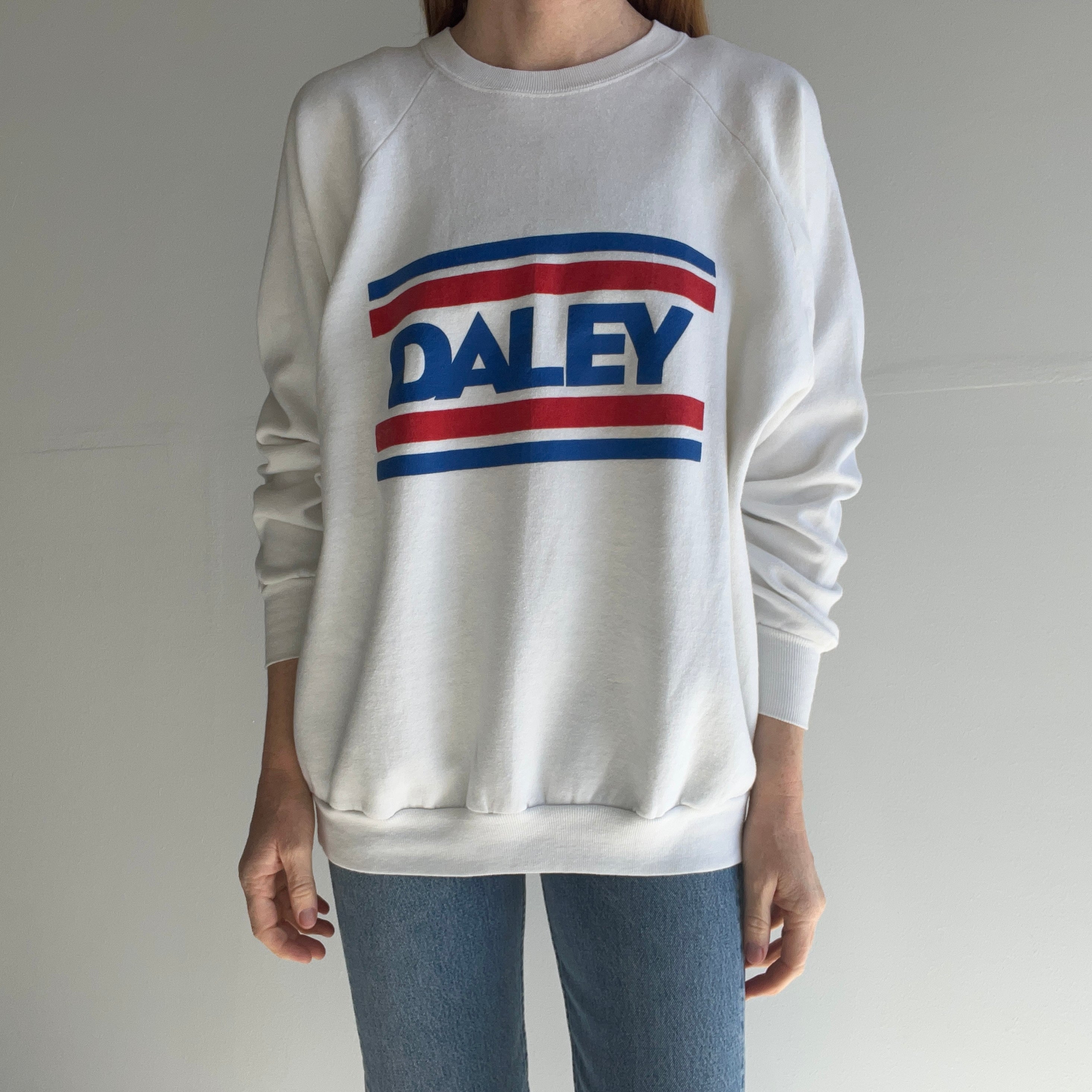 1989 Richard Daley - Chicago Mayor - Campaign Sweatshirt