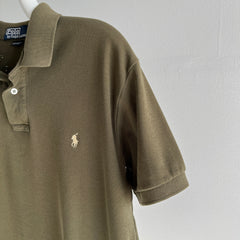 1980s USA Made Ralph Lauren Jersey Polo Shirt