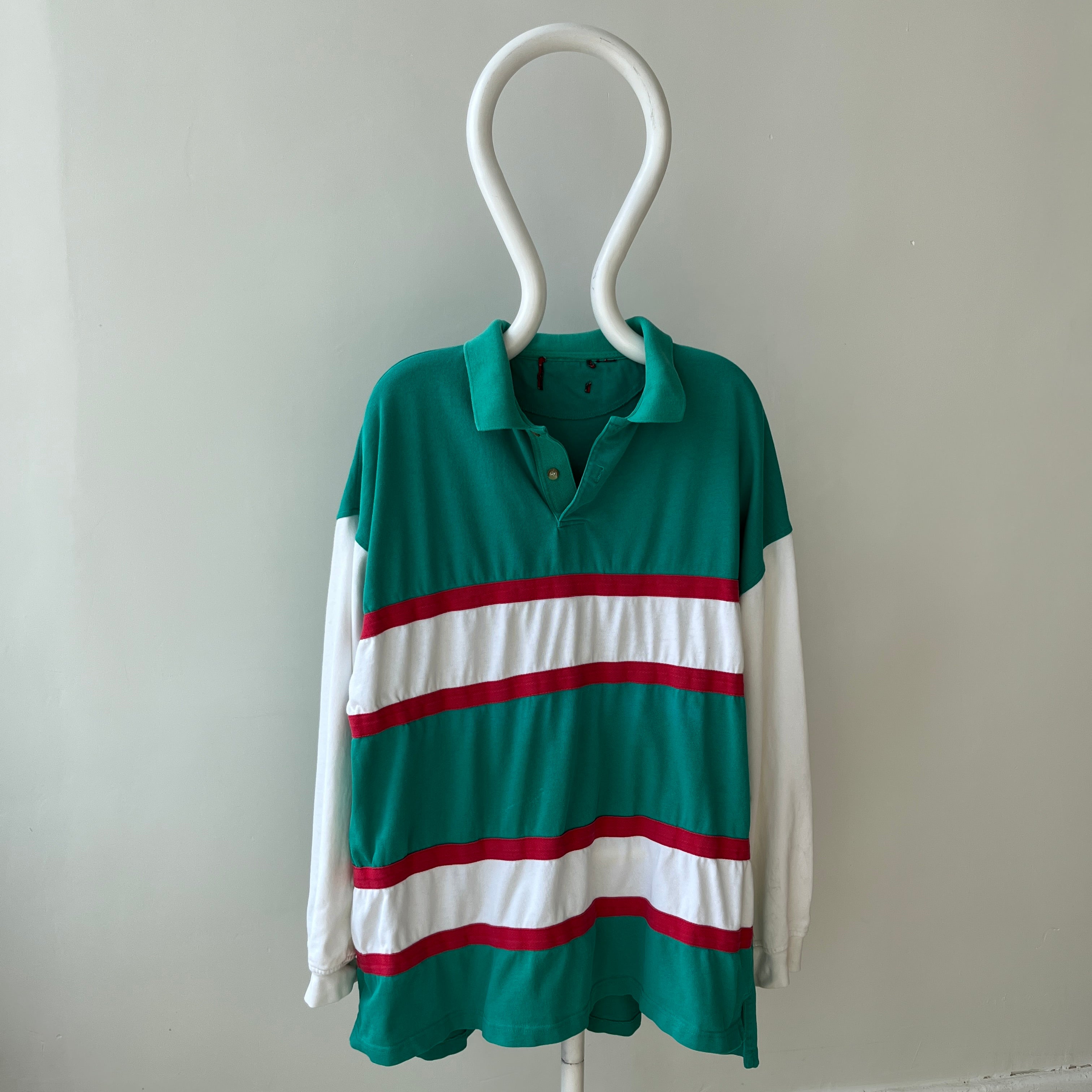 1990s Larger Classic Cotton Rugby Shirt